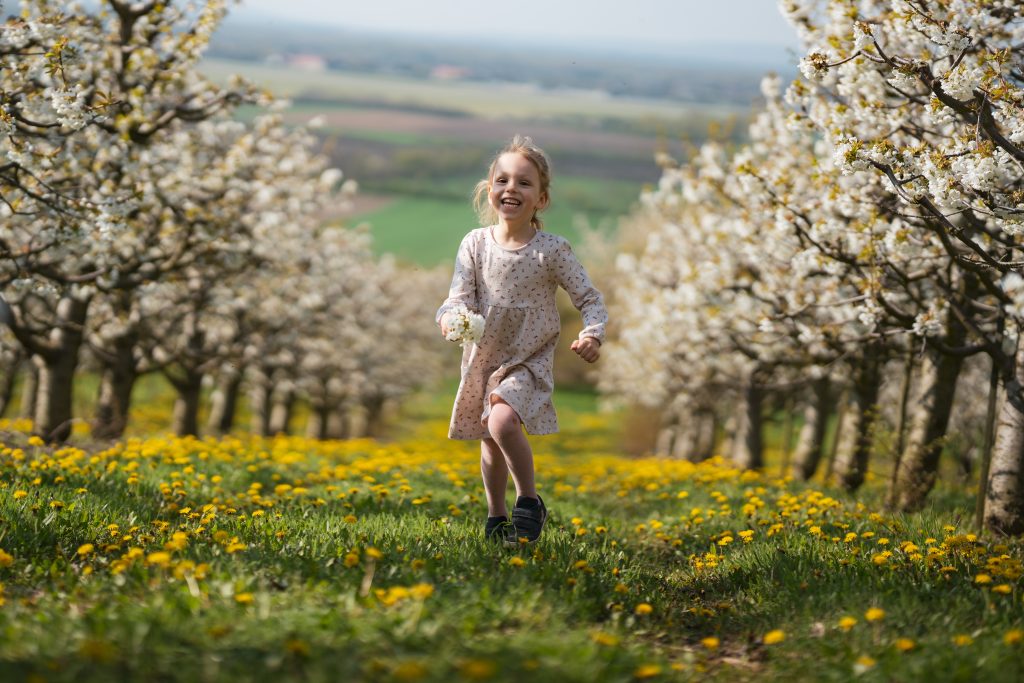 Valerie während der Kirschblüte 2023
