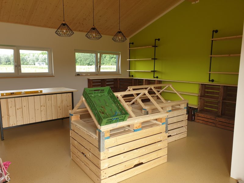 Fertigstellung Innenausbau, August 2020