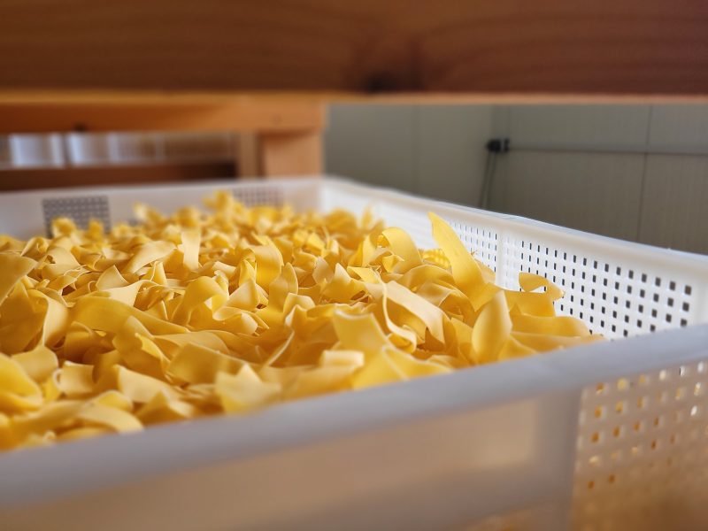 Trocknung der Teigwaren