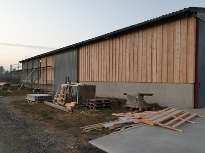 Hallenverschalung Jänner 2020